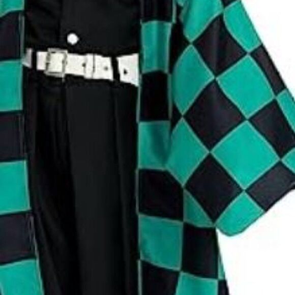 Anime Kamado Tanjirou costume kids size large - Picture 2 of 4